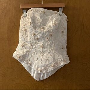 Vintage beaded corset